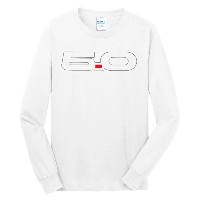 5.0 Coyote S550 Stang S197 Foxbody Swap Tall Long Sleeve T-Shirt