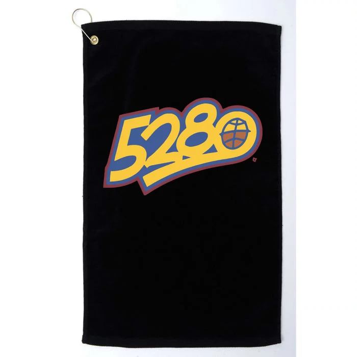 5280 Denver Platinum Collection Golf Towel