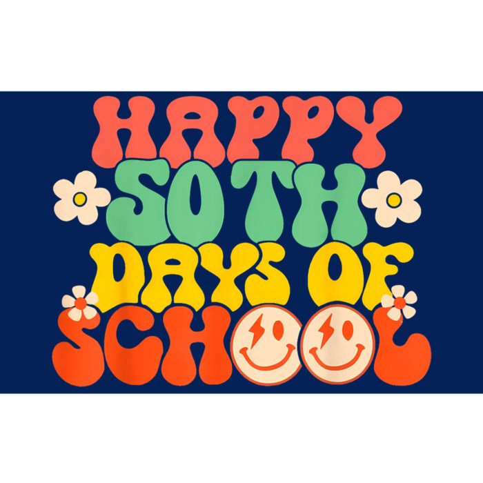 50 Days Happy 50th Day Of School Teacher Students Bumper Sticker