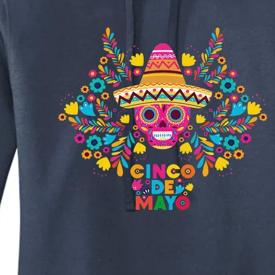 5 De Mayo Cinco De Mayo Sombrero Maraca Women's Pullover Hoodie