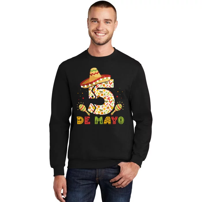 5 DE MAYO CINCO DE MAYO T Tall Sweatshirt