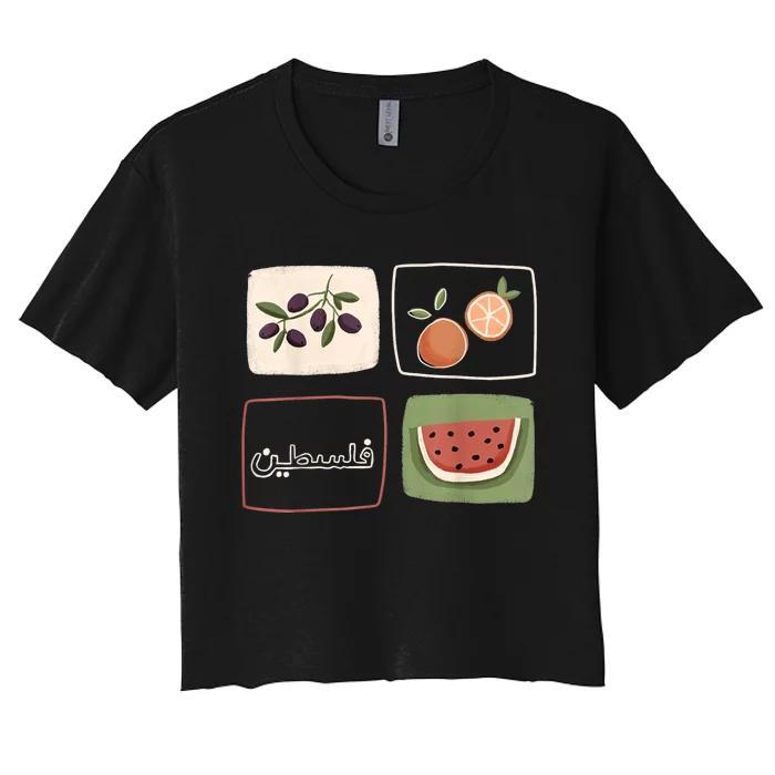 50 Days Of School 50th Day Of School Women's Crop Top Tee