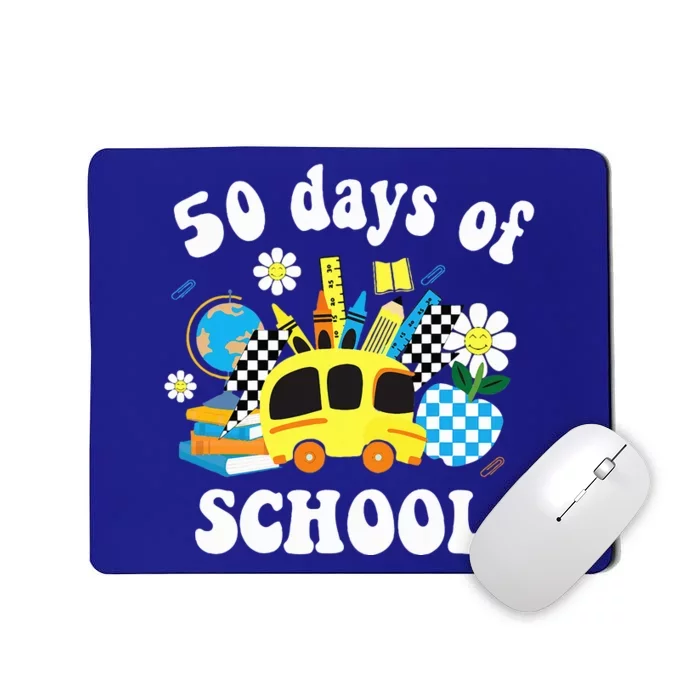 50 days of school 50th day of school Mousepad