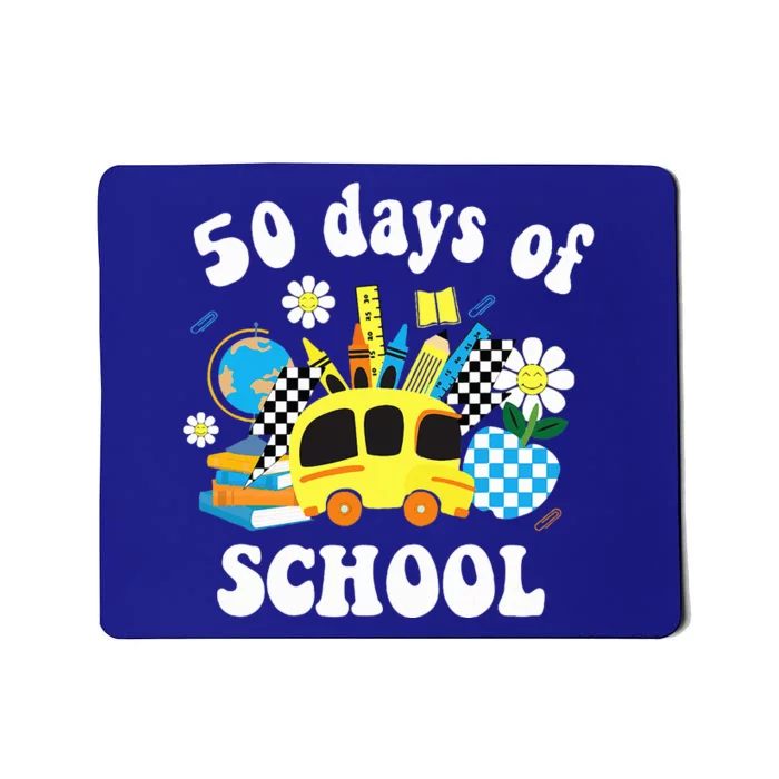 50 days of school 50th day of school Mousepad