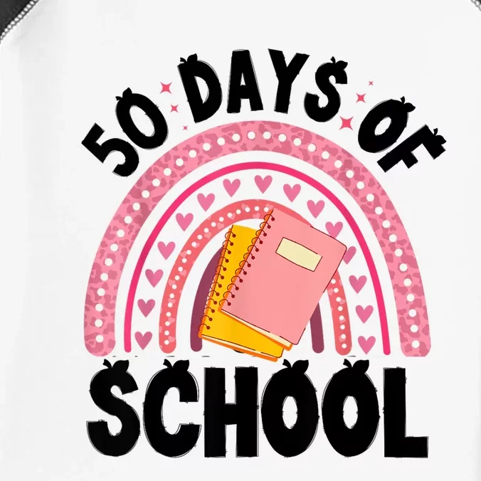 50 Days Of School Children Happy 50th Day Of School Infant Baby Jersey Bodysuit