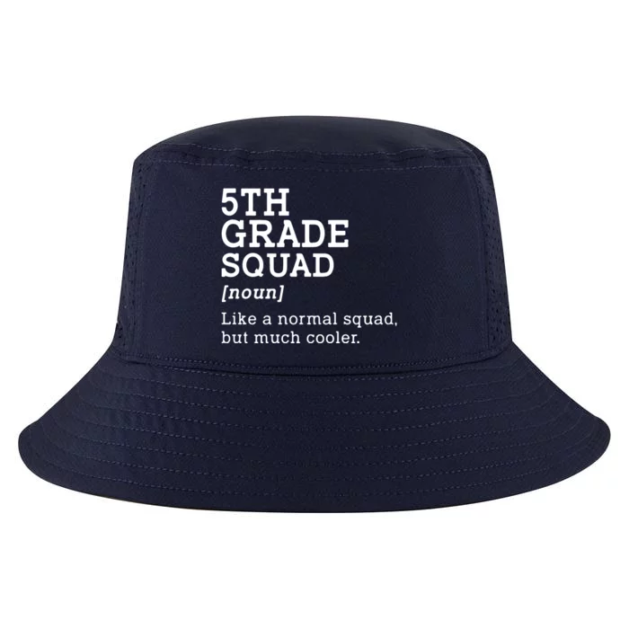 5th Fifth Grade Squad Student Teacher Back To School Gift Cool Comfort Performance Bucket Hat