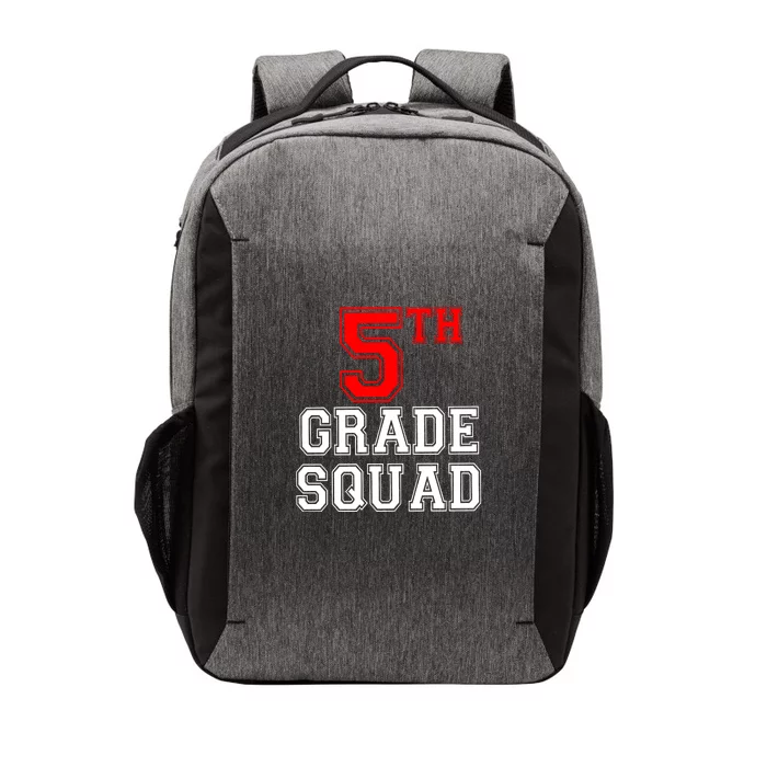 5th Fifth Grade Squad Back To School Teacher Gift Vector Backpack