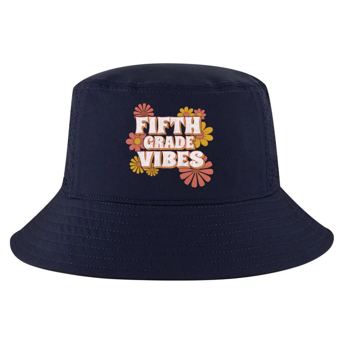 5th Fifth Grade Vibes Back To School For Teacher Student Cool Comfort Performance Bucket Hat