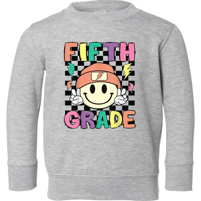 5Th Grade Back To School Toddler Sweatshirt