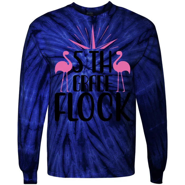 5th Grade Flock Tie-Dye Long Sleeve Shirt