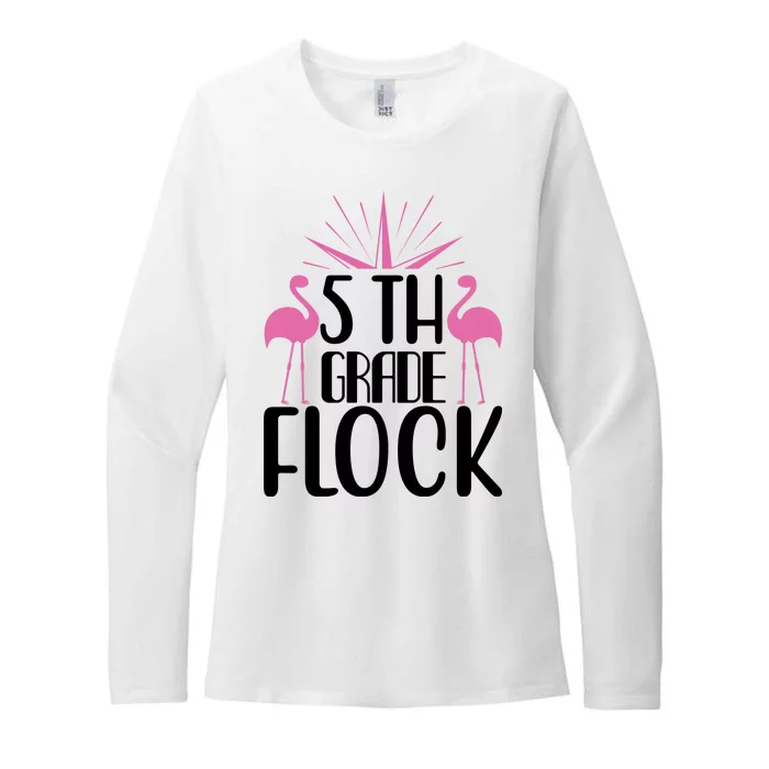 5th Grade Flock Womens CVC Long Sleeve Shirt