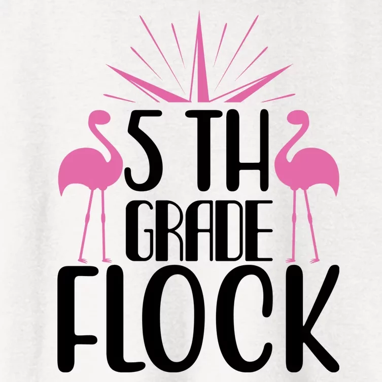 5th Grade Flock Women's Crop Top Tee