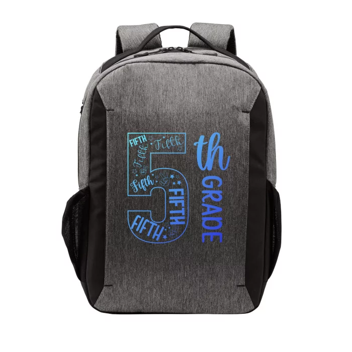 5Th Grade First Day Of Fifth Grade Back To School 5Th Grade Gift Vector Backpack