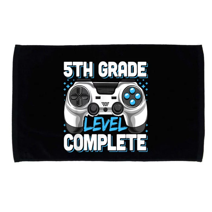 5th Grade Graduation Level Complete Video Gamer Kids Microfiber Hand Towel