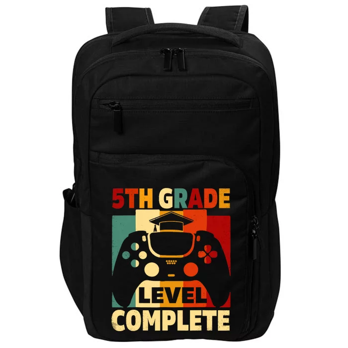 5th Grade Level Complete Graduation Last Day Of School Impact Tech Backpack