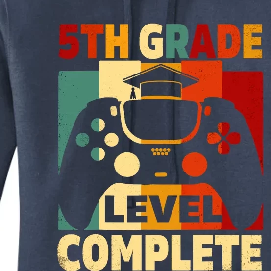 5th Grade Level Complete Graduation Last Day Of School Women's Pullover Hoodie