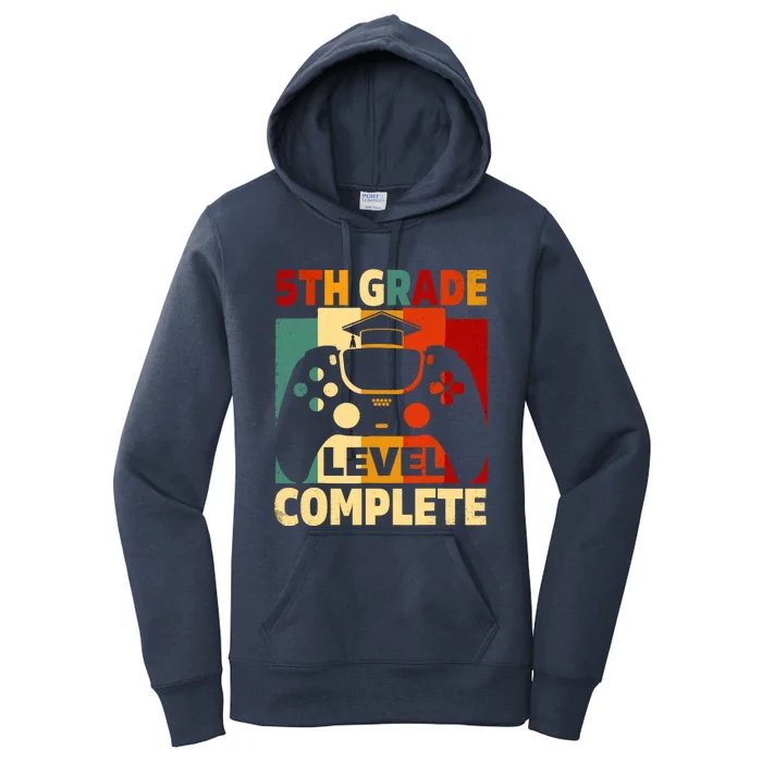 5th Grade Level Complete Graduation Last Day Of School Women's Pullover Hoodie