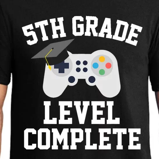 5th grade level complete graduation graduate gamers Pajama Set