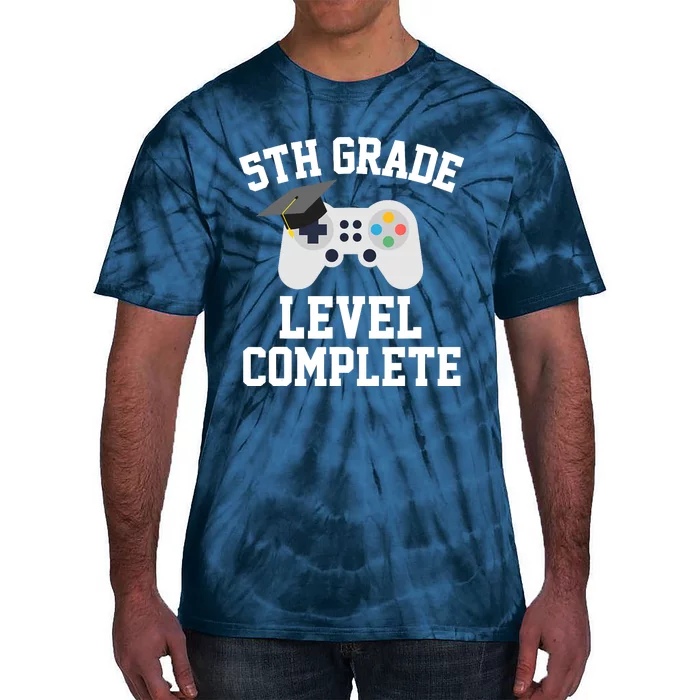 5th grade level complete graduation graduate gamers Tie-Dye T-Shirt