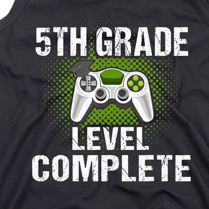 5Th Grade Level Complete Graduation Student Video Gamer Tank Top