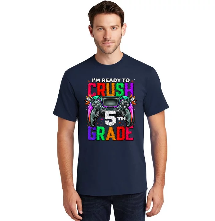 5th Grade Level Unlocked Game On 5th Grade Back To School Tall T-Shirt