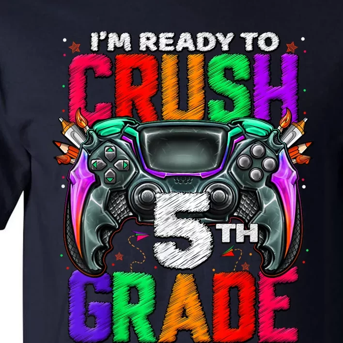 5th Grade Level Unlocked Game On 5th Grade Back To School Tall T-Shirt