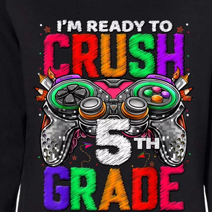 5th Grade Level Unlocked Game On 5th Grade Back To School Womens California Wash Sweatshirt