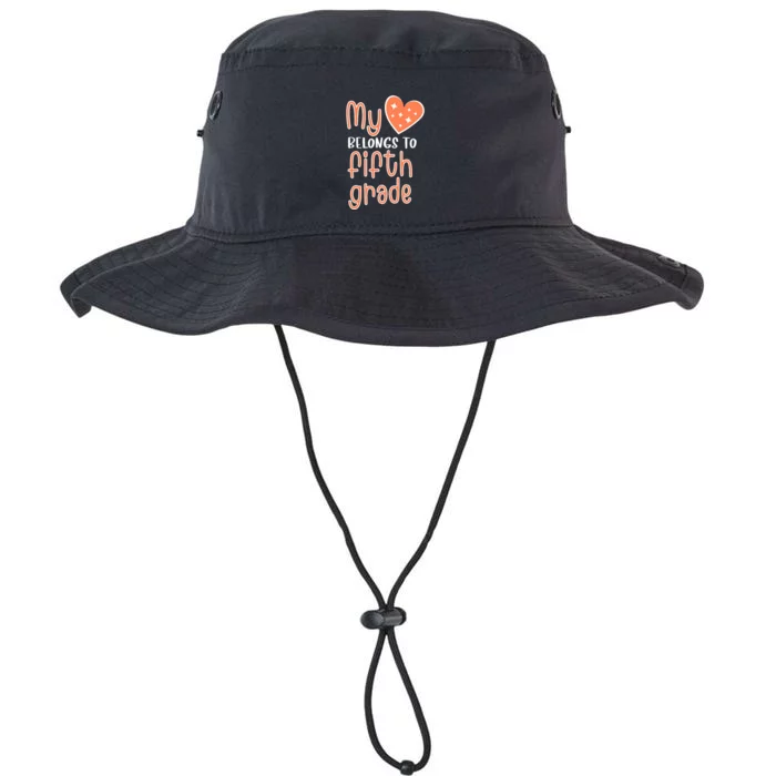 5th Grade My Belongs To Fifth Grade Teacher Back To School Teacher Gift Legacy Cool Fit Booney Bucket Hat