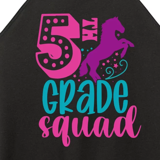 5th Grade Squad Back To School Teacher Fifth Grade Gift Women’s Perfect Tri Rocker Tank