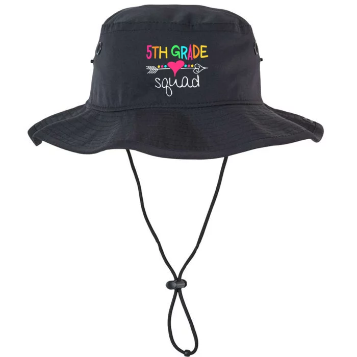 5th Grade Squad Fifth Teacher Student Team Back To School Legacy Cool Fit Booney Bucket Hat