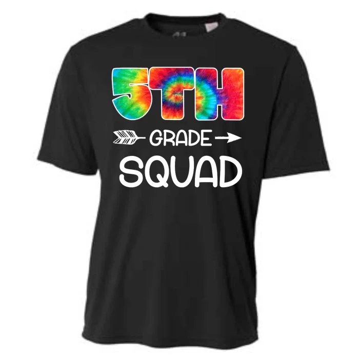 5th Grade Squad Teacher Students Cooling Performance Crew T-Shirt