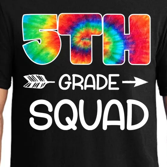 5th Grade Squad Teacher Students Pajama Set