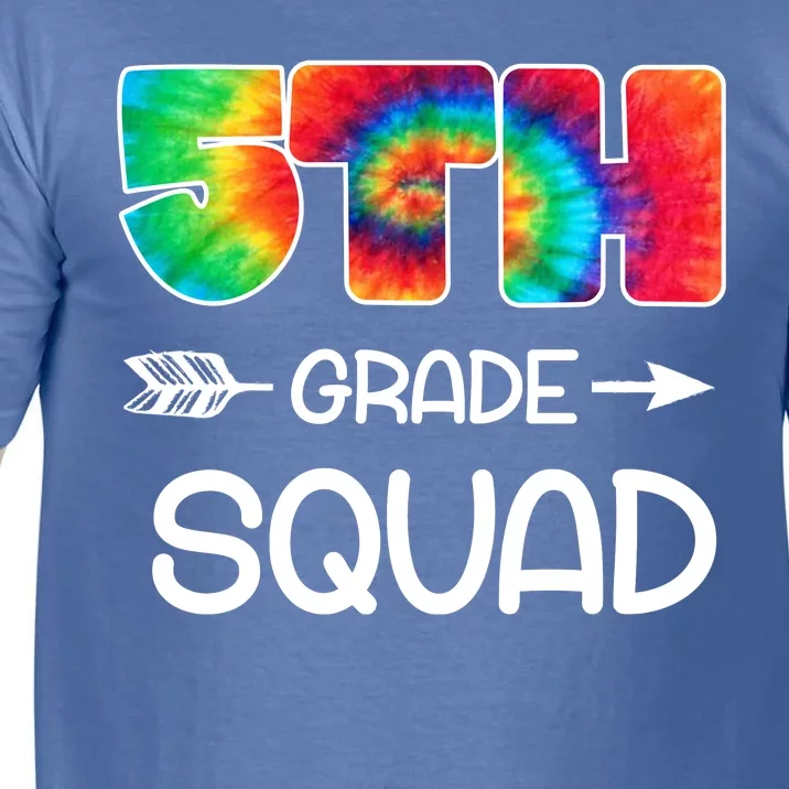 5th Grade Squad Teacher Students Comfort Colors T-Shirt