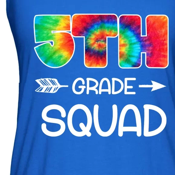 5th Grade Squad Teacher Students Ladies Essential Flowy Tank