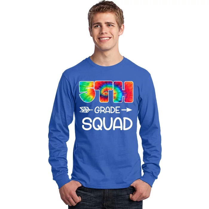 5th Grade Squad Teacher Students Tall Long Sleeve T-Shirt