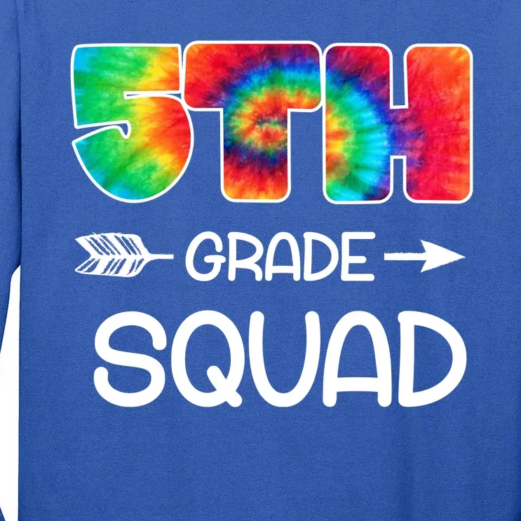 5th Grade Squad Teacher Students Tall Long Sleeve T-Shirt