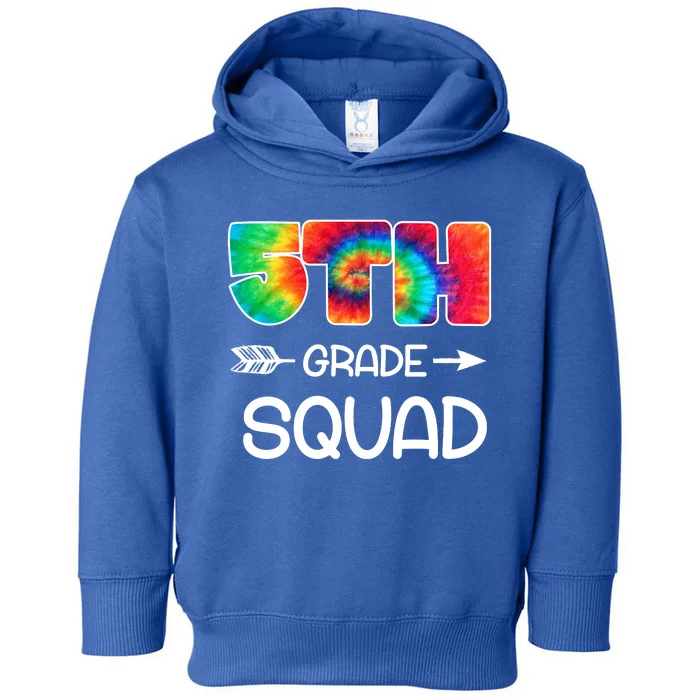 5th Grade Squad Teacher Students Toddler Hoodie