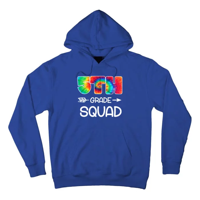 5th Grade Squad Teacher Students Tall Hoodie