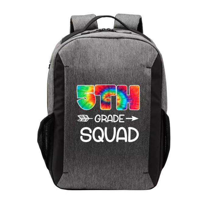 5th Grade Squad Teacher Students Vector Backpack