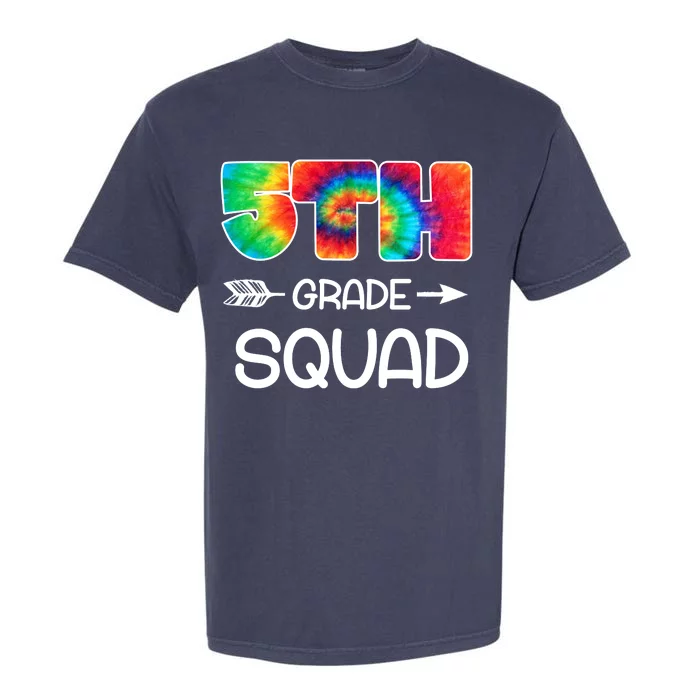 5th Grade Squad Teacher Students Garment-Dyed Heavyweight T-Shirt