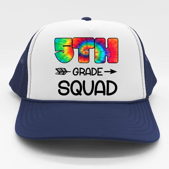 5th Grade Squad Teacher Students Trucker Hat