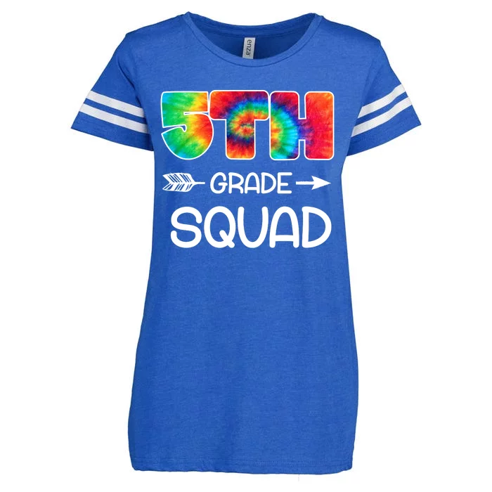 5th Grade Squad Teacher Students Enza Ladies Jersey Football T-Shirt