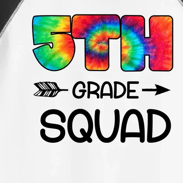 5th Grade Squad Teacher Students Toddler Fine Jersey T-Shirt