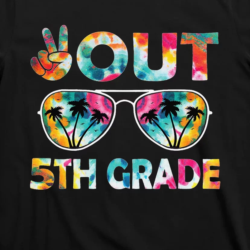 5th Grade Tie Dye Graduation Last Day Of School Fifth Grade T-Shirt