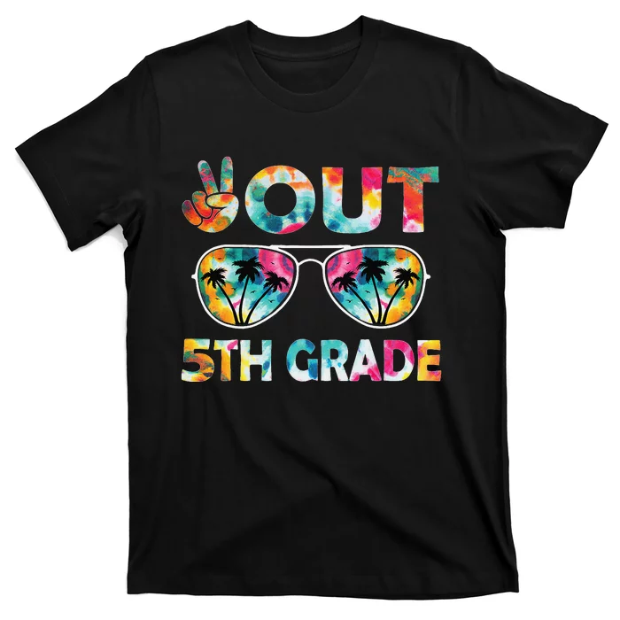 5th Grade Tie Dye Graduation Last Day Of School Fifth Grade T-Shirt