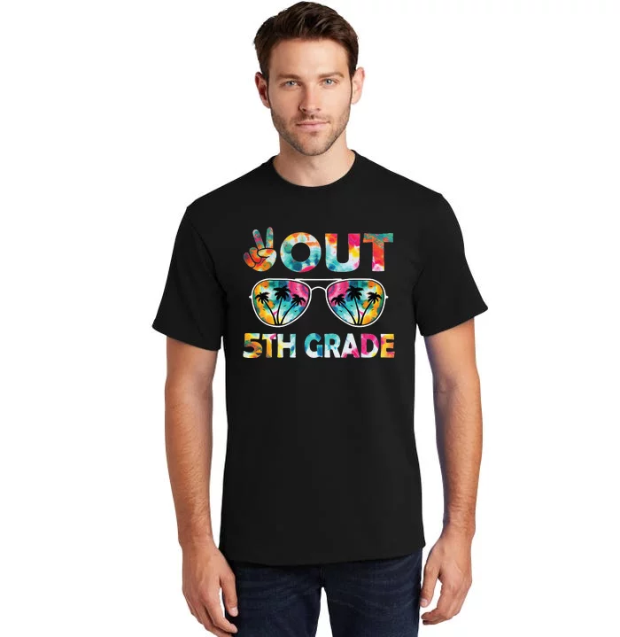 5th Grade Tie Dye Graduation Last Day Of School Fifth Grade Tall T-Shirt