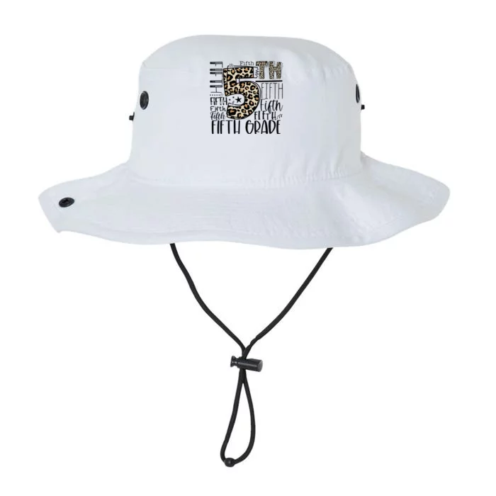 5th Grade Typography Team Fifth Grade Teacher Back To School Legacy Cool Fit Booney Bucket Hat