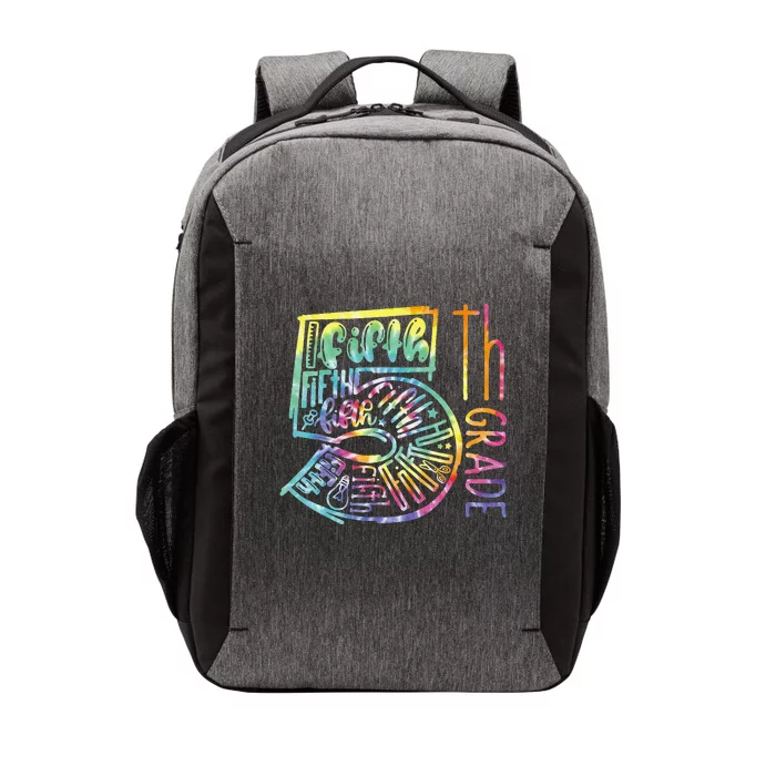 5th Grade Typography Team Fifth Grade Teacher Back To School Vector Backpack