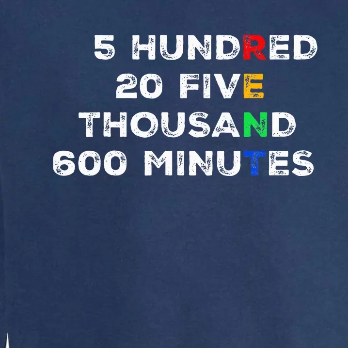 5 Hundred 20 Five Thousand 600 Minutes Quote Rent Garment-Dyed Sweatshirt