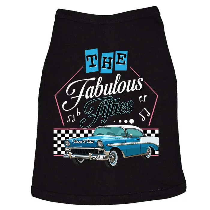 50s Hip Hop Retro 1950s Party Vintage Dance Car Dancer Doggie Tank